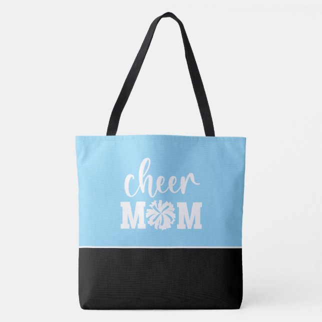 Large Cheer Mom Tote Bag (Front)