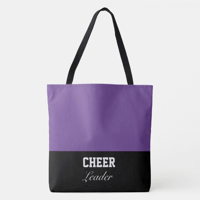 Large Cheerleader Tote Bag (Front)