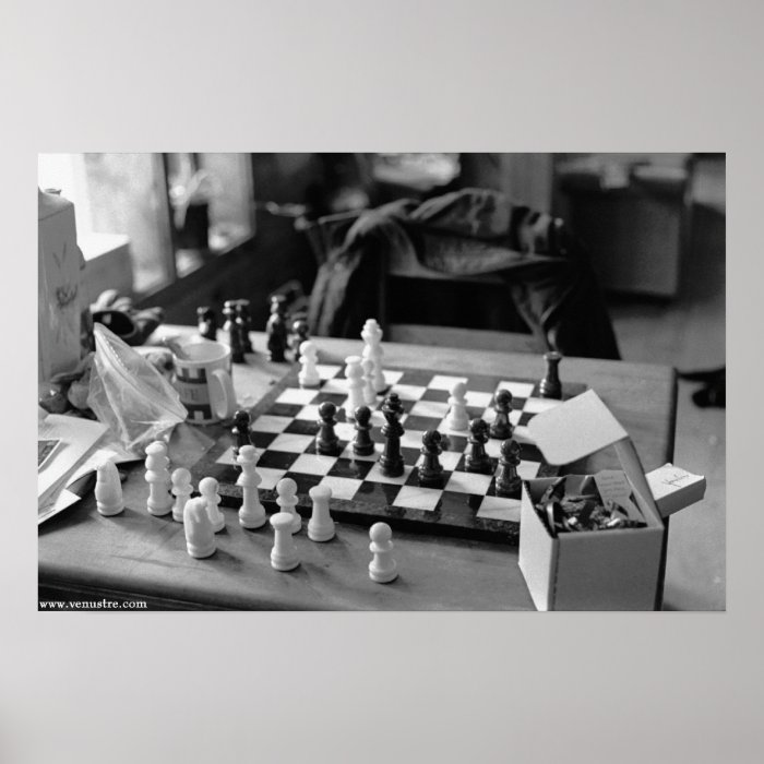 Large Chess Poster