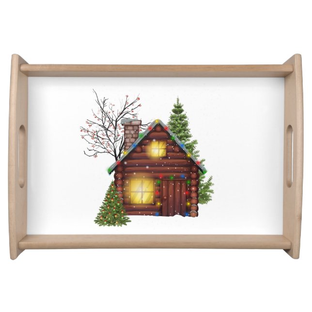 Large Christmas Serving Tray (Front)