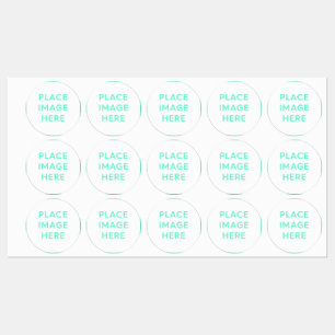 Large Circle Adhesive / Waterproof Label