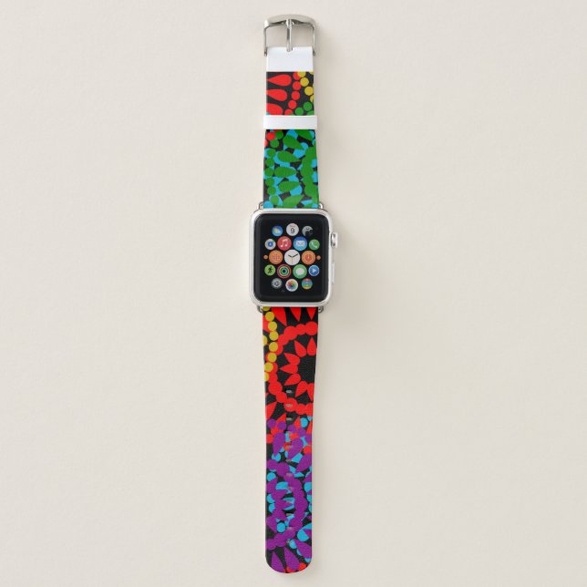 Large Circles  Apple Watch Band (Front)
