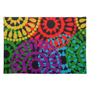 Large Circles  Cloth Placemat
