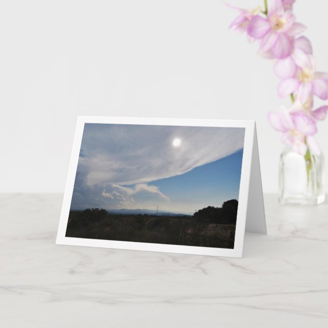 Large Cloud Landscape Card (Orchid)