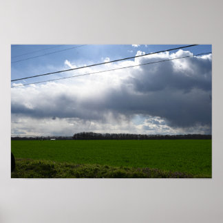 Large Cloud Landscape Poster