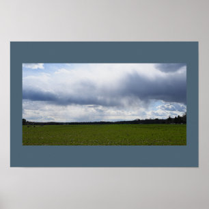 Large Cloud Landscape Poster