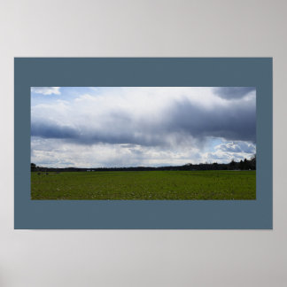 Large Cloud Landscape Poster