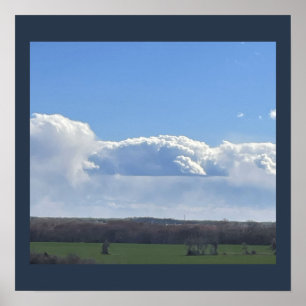Large Cloud Poster