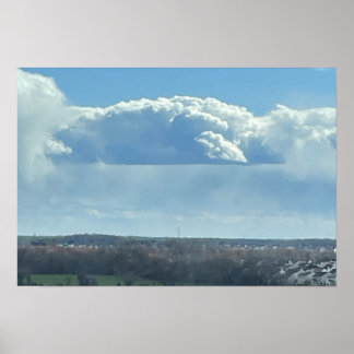 Large Cloud Poster