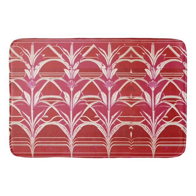 Large Colorful Digital 3D Design Bath Mat - Perfec (Front)