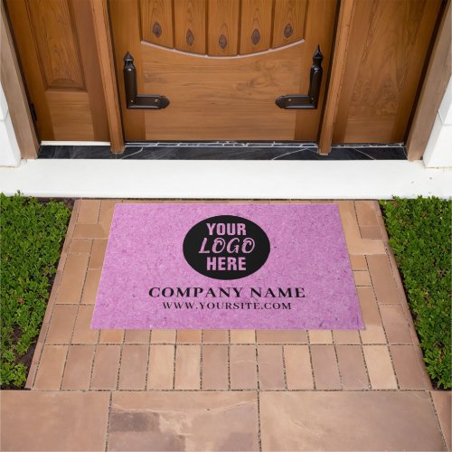 Large Company Logo Business  Doormat