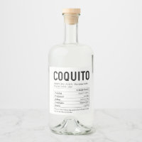 Large Coquito Nutritional Information Facts