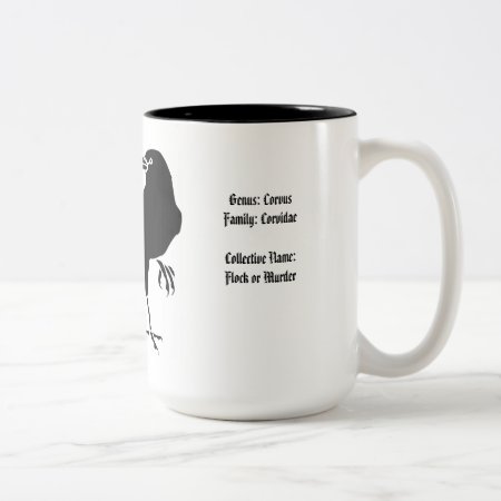 Large Crow Mug