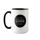 Large Custom Business Logo Branded 15 oz