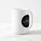 Large Custom Business Logo Branded 15 oz