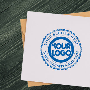 Large Custom Business Logo Self-inking Stamp