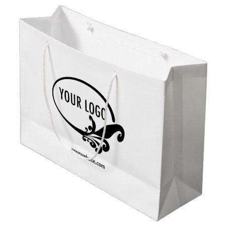 Large Custom Gift Bag Company Retail Packaging