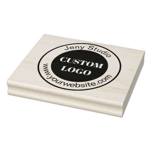 Large Custom Logo Rubber Stamp For Carrier Bags Rubber Stamp