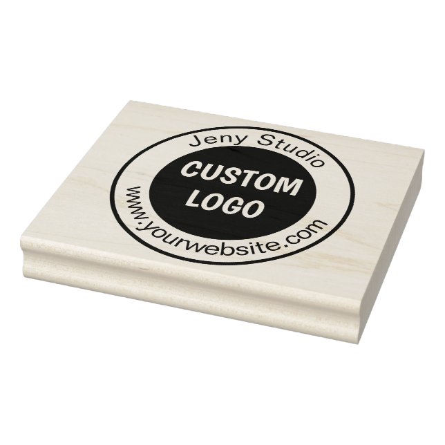 Large Custom Logo Rubber Stamp, For Carrier Bags Stamp (Stamp)