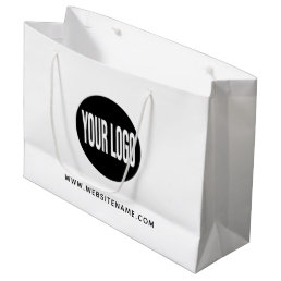 Large Custom Logo/Text Shopping Large Gift Bag
