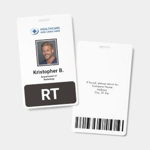 Large Custom Medical Clinic Employee Photo ID Badge