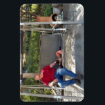 Large custom photo magnet<br><div class="desc">upload your own photo to create your own custom magnet.</div>