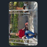 Large custom photo magnet<br><div class="desc">upload your own photo to create your own custom magnet.</div>