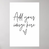 Large Custom Sign Wedding Event Photo Poster G400