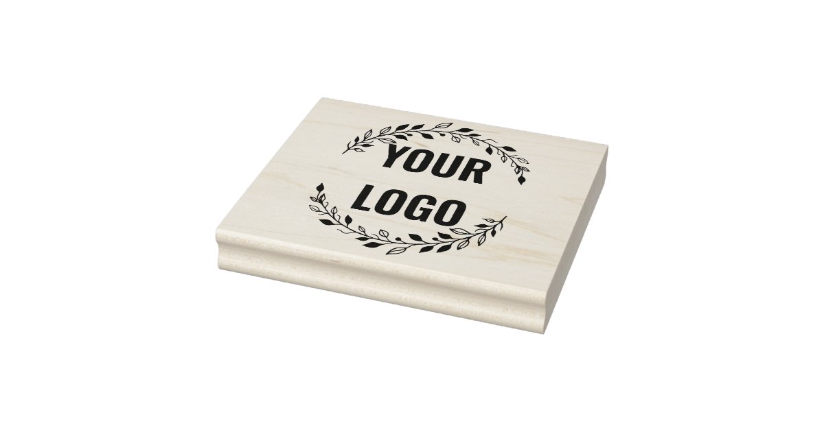 Large Personalized Homemade Logo Custom Rubber Stamp