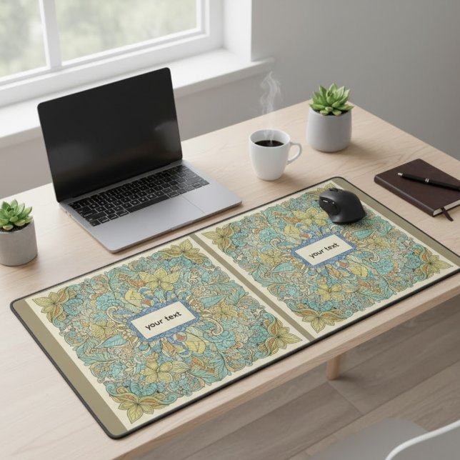 Large Customized Boho Mandala Desk Mat (Creator Uploaded)