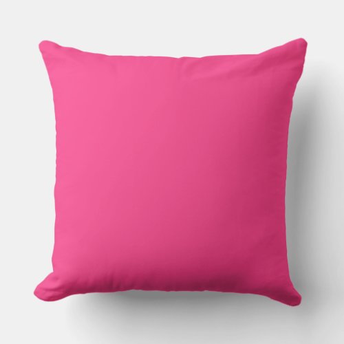  Large Deep Pink  Throw Pillow