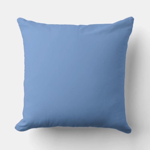  Large Dusty Blue   Throw Pillow