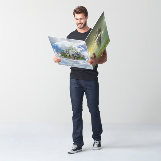 Large Fairytale Birthday Card (In Situ)