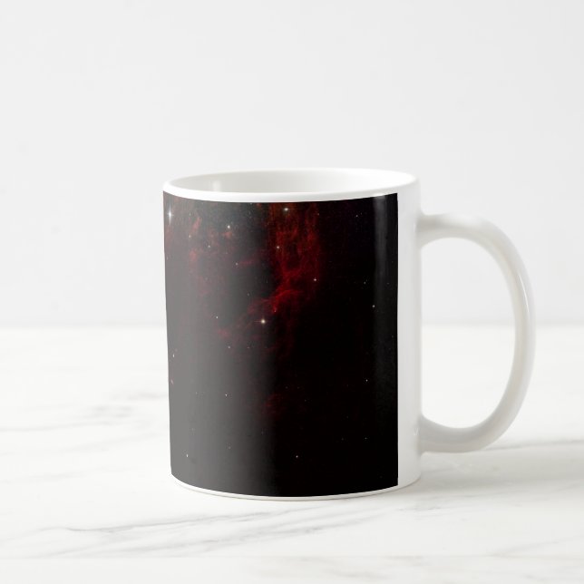 Large-Field Hubble Image of Starburst Galaxy NGC 1 Coffee Mug (Right)