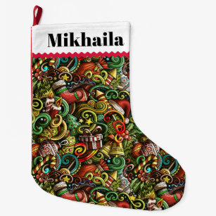 fleece christmas stockings zazzle