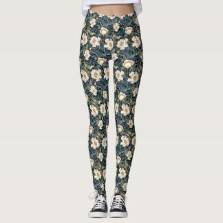 Large Flowers William Morris Women's Leggings
