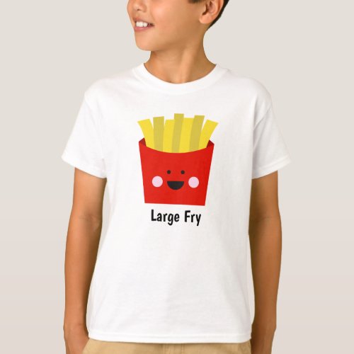 Large Fry French Fry Sibling Shirts