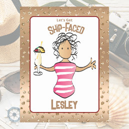 Large Funny Cruise Door Sign For Her - Girls Trip  Magnetic Dry Erase Sheet