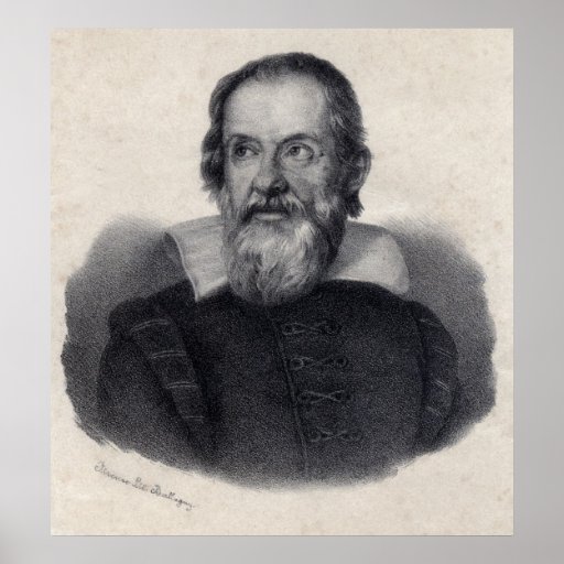 Large Galileo Galilei Art Print | Zazzle