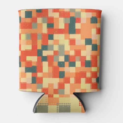 Large Geometric Seamless Abstract Pattern Can Cooler