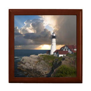 Large Giftbox with Lighthouse Photo Gift Box