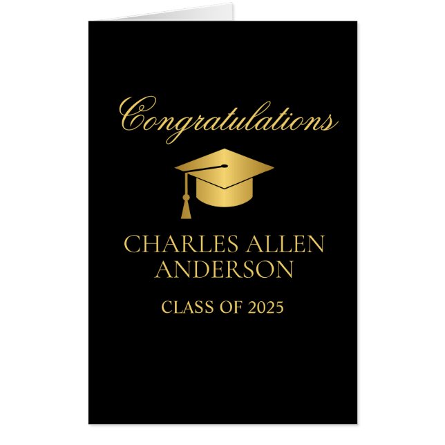 Large Graduation Card (Front)