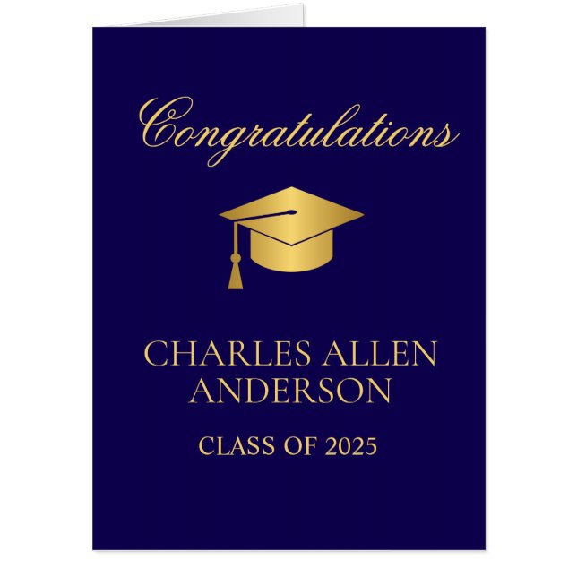 Large Graduation Card (Front)