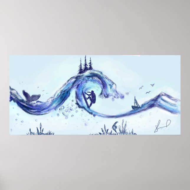 Large Graffiti Poster (Front)