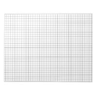 Large Graph Paper Note Pad