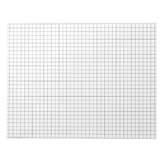 Large Graph Paper Note Pad