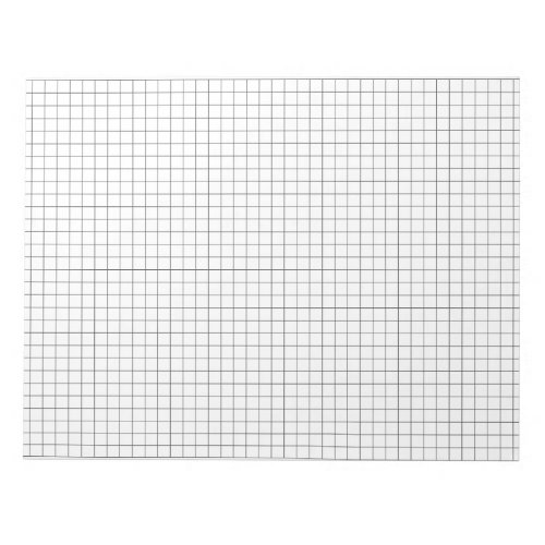 Large Graph Paper Note Pad