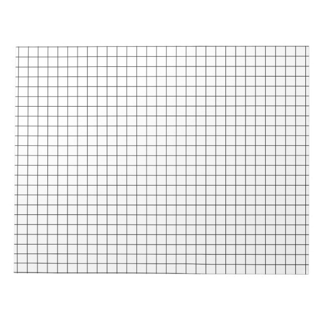 Large Graph Paper ,Sheets, Grid Paper, Notepad (Front)