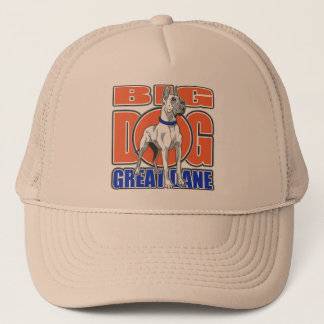 Large Great Dane Trucker Hat