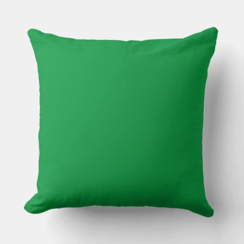  Large Green Green  Throw Pillow